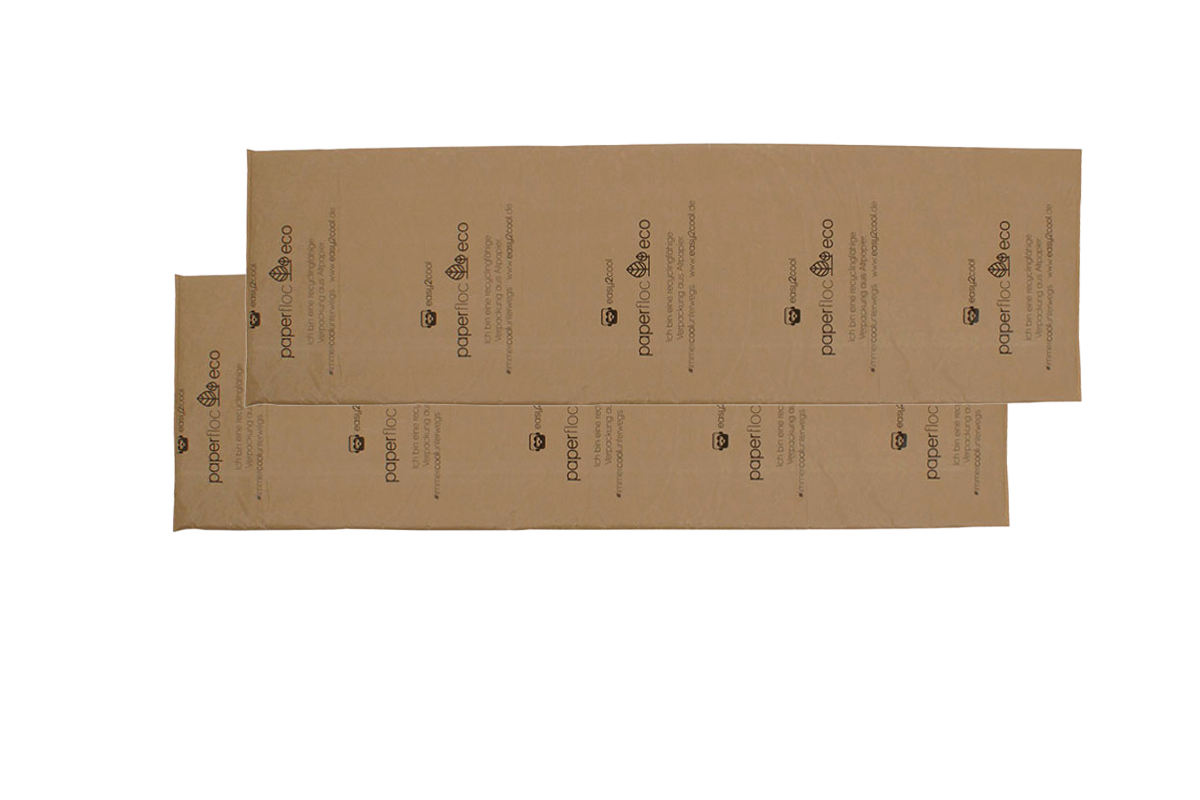 paperfloc eco-Liner Isolierung zur Versandkühlung